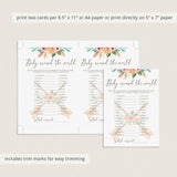 Tribal Baby Shower Games Baby Around The World Printable