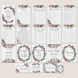 Bohemian Baby Shower Party Bundle Instant Download by LittleSizzle