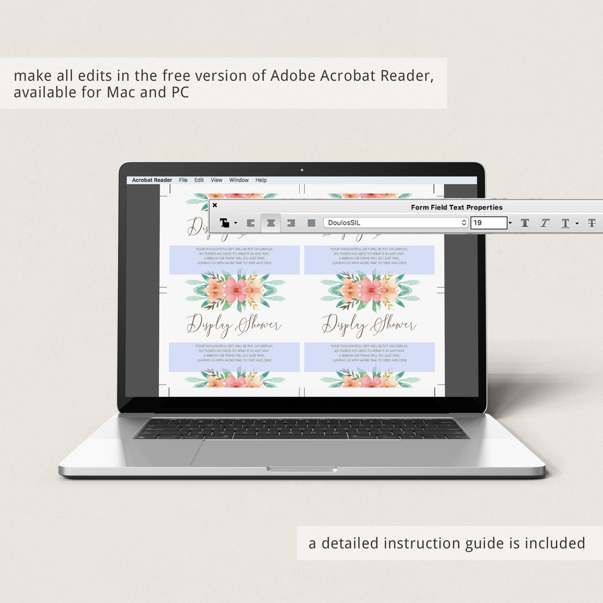 Unwrapped gifts shower cards by LittleSizzle