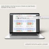 Unwrapped gifts shower cards by LittleSizzle