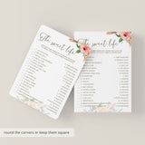 Baby shower girl games instant download by LittleSizzle