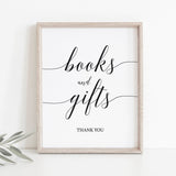Book baby shower table sign printable by LittleSizzle