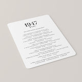 1947 Trivia with Answers Printable