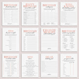 Born In 1998 27th Birthday Party Games Bundle For Women by LittleSizzle