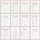 Born In 1963 62nd Birthday Party Games Bundle For Women by LittleSizzle