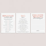 62nd Birthday Games For Her Born in 1963 by LittleSizzle