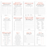 Born In 1973 52nd Birthday Party Games Bundle For Women by LittleSizzle