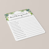 How Well You Know The Birthday Girl Printable