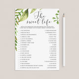 The sweet life candy bar game baby shower by LittleSizzle