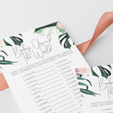 Tropical Baby Shower Game Baby Around The World