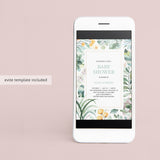 Baby shower evites digital download by LittleSizzle