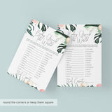 Tropical Baby Shower Game Baby Around The World