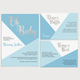 Boy Baby Shower Invitation Kit DIY by LittleSizzle