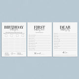 Boy First Birthday Party Games Bundle Printable by LittleSizzle