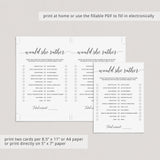 4 Virtual Bridal Shower Games Minimalist