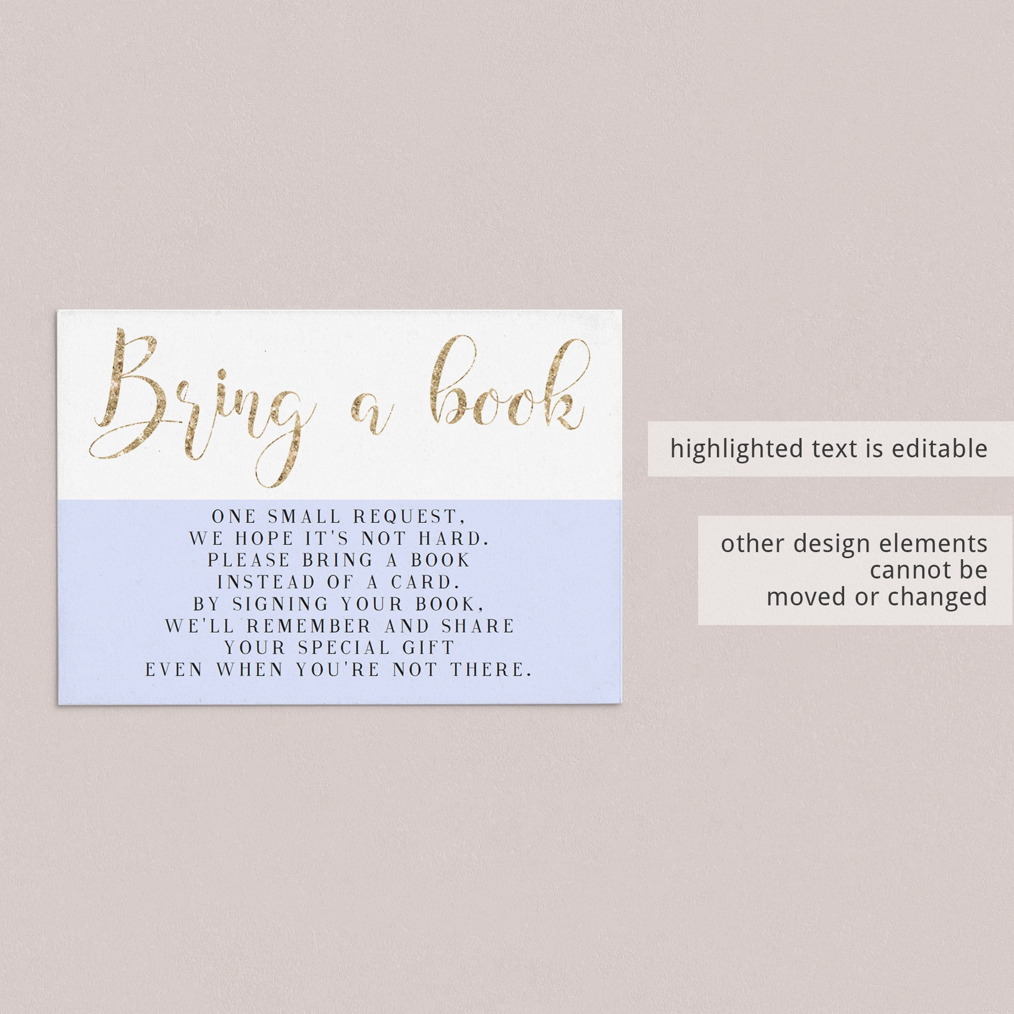 Editable Bring-a-Book Ticket Template by LittleSizzle