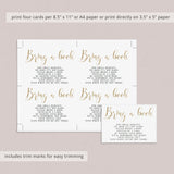 Gold Calligraphy Gender Neutral Baby Shower by LittleSizzle