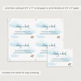 Bring a book instead of card for baby shower by LittleSizzle