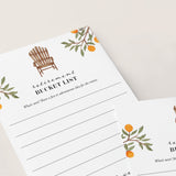 Bucket List for Retirement Cards Printable