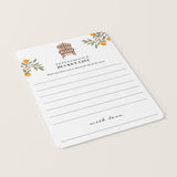 Bucket List for Retirement Cards Printable