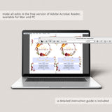 Fall Theme Baby Shower Party Pack Download