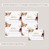 Fall baby shower invitation suite printable by LittleSizzle