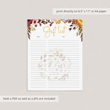 Fall Party Supplies with Burgundy Flowers