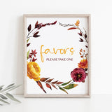 Table decorations bohemian themed favors please take one by LittleSizzle