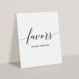 Simple baby shower table signs by LittleSizzle