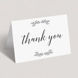 Elegant Thank You Cards Printable