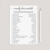 Candy match baby shower game download by LittleSizzle