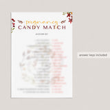 Falling In Love Baby Shower Games Kit Printable