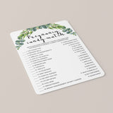 Funny baby shower candy bar match up game by LittleSizzle