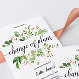 Gender neutral baby shower change the date cards by LittleSizzle