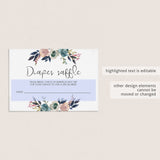 Watercolor flowers baby shower games printables by LittleSizzle
