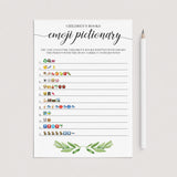 Instant download emoji game for neutral baby sprinkle by LittleSizzle