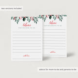 Christmas Theme Baby Shower Games Bundle Printable