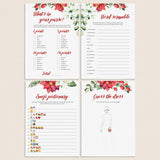 Winter Bridal Shower Games Pack Download by LittleSizzle