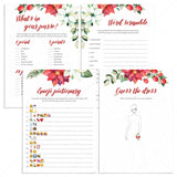 Winter Bridal Shower Games Pack Download by LittleSizzle