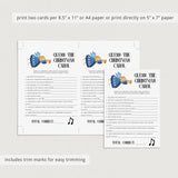 Guess The Christmas Song Printable