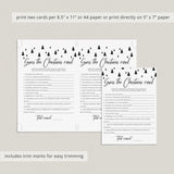 Nordic Christmas Games Package Instant Download