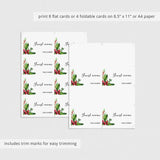 Editable christmas tags template by LittleSizzle
