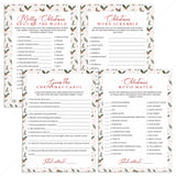 Holiday Party Games Bundle For Adults by LittleSizzle