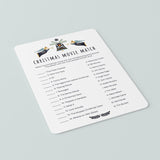 Christmas Office Party Game Printable Movie Match