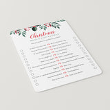 Would You Rather Christmas Party Game Printable