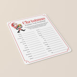 Printable Finish The Phrase Christmas Game