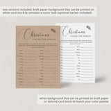 Christmas Office Party Game Finish The Phrase Printable