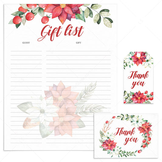 Christmas Party Supplies Bundle Printable by Littlesizzle