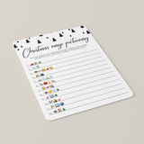 Guess The Christmas Song Emoji Game Printable