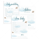 Air baby shower games printable by LittleSizzle